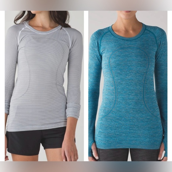 Lululemon Run Swiftly Long Sleeve Bundle - Picture 1 of 9